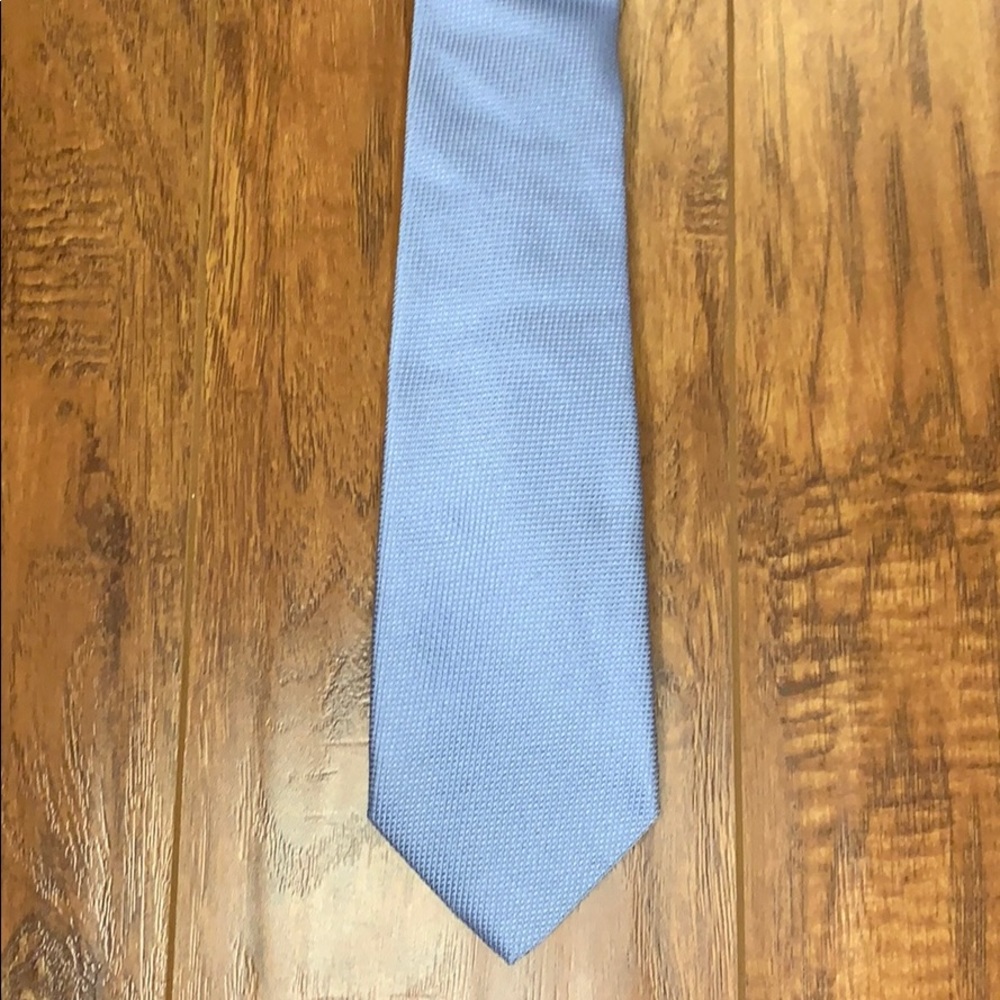 Café Coton | 100% Silk Neck Tie - Powder Blue
